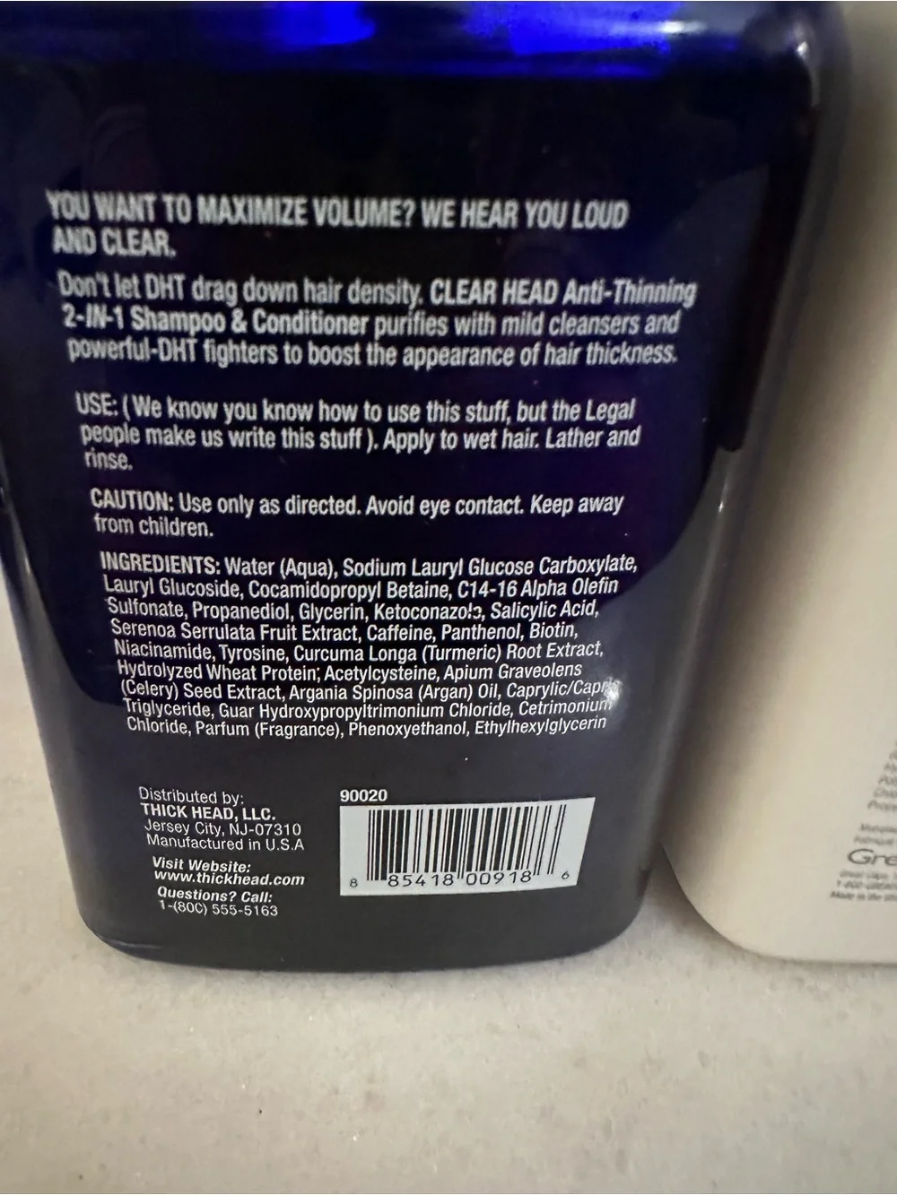 Men Solutions Daily Shampoo - White - 12 fl oz